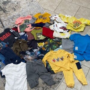 Huge bundle of clothing kids 24 month 2 year old clothing.